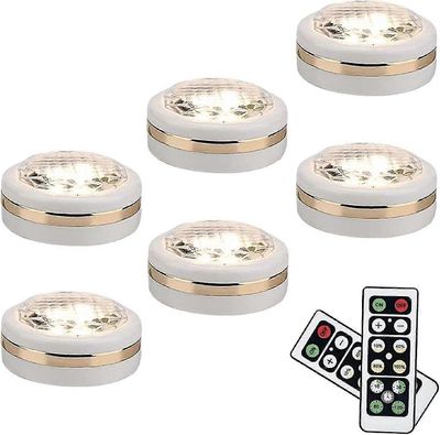 Tinor 6 langattoman led-valon sarja kaukosäätimellä