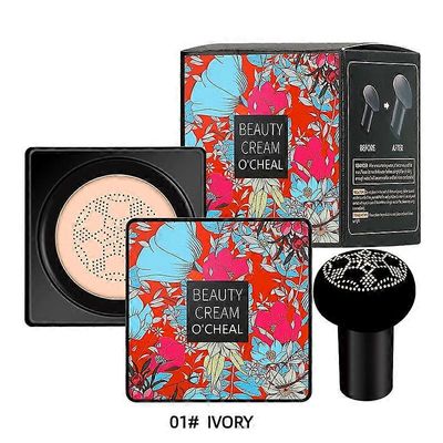 Sienipää BB Cream Meikkivoide kasvojen meikille Peitevoide Tyyny kasvojen pohjalle Kompakti BB-voide Nestemäinen meikkivoide Ilmatyyny CC-voide Ivo...