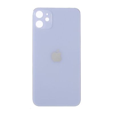 Utskifting av bakbatterideksel av høy kvalitet Kompatibel med iPhone 11 6.1-tommers (stort hull) Lilla Style A iPhone 11