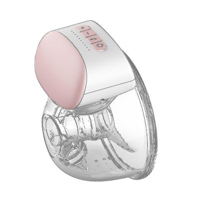 Bebebao P1 puettava rintapumppu kädet vapaa sähköinen kannettava puettava rintakuppi 8oz / 240ml B 1 setti - 24mm Pink