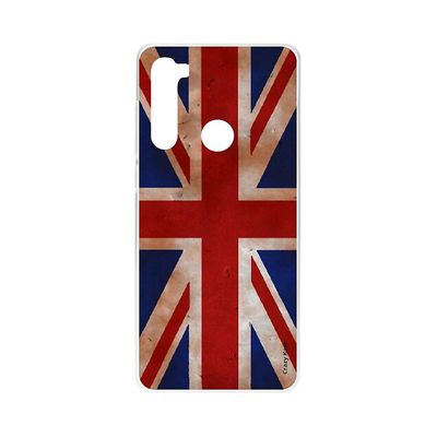 Crazy Kase Hull For Xiaomi Redmi Note 8 Soft Flag Uk Vintage