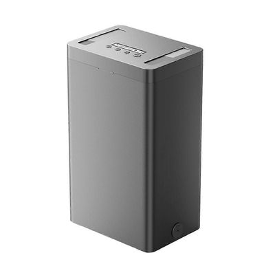 Metallinen ajastettu lukituslaatikko, matkapuhelimen lukituslaatikko, jossa on lukitussäiliö itseohjattu aikavapautusturvakaappi (musta)