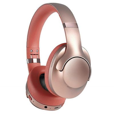 BT048 aktiivinen melua vaimentava langaton kuuloke Bluetooth raskas basso over-ear pelimusiikkikuulokkeet Monivärinen Rose Gold