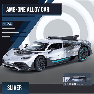 Toy Cars 1:24 Simulation Bensi AMG One Sport Alloy Car Model Diecasts Legetøj Køretøjer Biler Dekoration Kid Legetøj til børn Julegaver Splint med ...