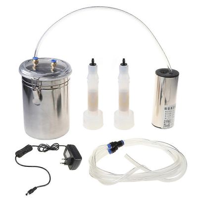 Kestävät ruostumattomasta teräksestä valmistetut 2L sähköpulssilypsykostimestimet säädettävällä imuvuohen lampaanmaitoalustalla tilalle EU:n lampaat