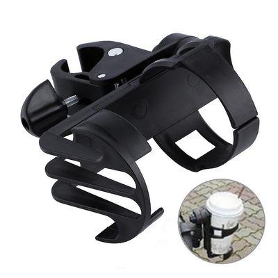 Sort plast baby klapvogn tilbehør Baby flaskeholder til baby kop holder vogn barn bil cykel Hurtig frigivelse vand