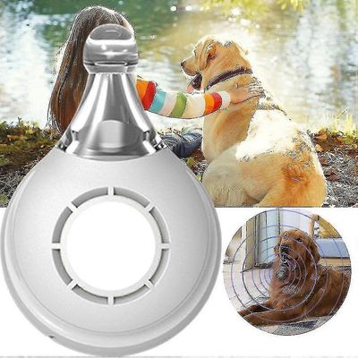 Ultraäänikirppujen ja punkkien suojaus lemmikkieläinten ultraääniriipus punkkeja vastaan USB-lataus, vilkkuva valo lemmikkieläinten menetyksen estä...