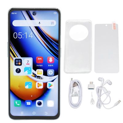 6,79 tuumaa Android 14:lle 10 Gt RAM-muistille 256 Gt ROM 1440x3200 7800mAh erittäin ohut Dual SIM 4G LTE -älypuhelin Vihreä