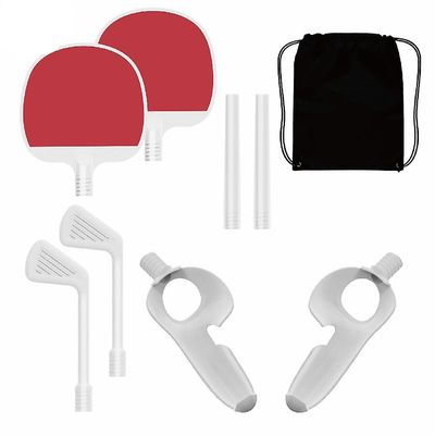 JYS JYS-MQ009 For Meta Quest 3 Bordtennis Racket Golf Club Adapter Kontrollere Grips Stick Håndtak