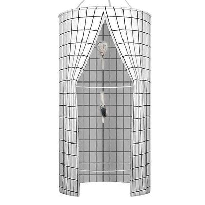 pyöreä kylpypeite kotitalouksien kylpyteltta aikuisten paksu eristys lämmin talvisuihkuverho vedenpitävä teltta Valkoinen 1