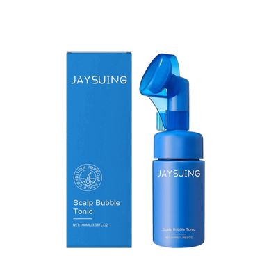 Jaysuing Puhdistusvaahto Hellävaraisesti puhdistava hiuspohja, rauhoittaa karvatupet, tasoittaa, ravitsee hiuksia, mukana tulee harjaspää