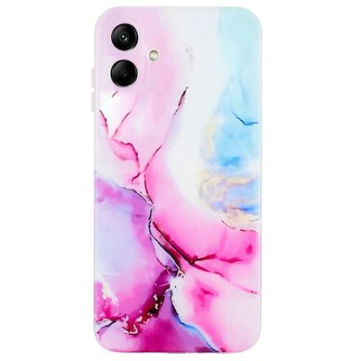 Samsung Galaxy A06 -kotelon joustava TPU-marmorikuvioinen puhelimen kansi Monivärinen Style E