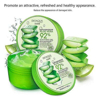 Qian Natural Fresh Cool Fugtighedscreme Kill Bakterier lindre huden Aloe Vera Gel