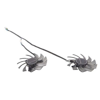 Kjølevifte kompatibel-for Zotac Gtx 970 Vga Vifte Grafikkort Kjølevifte 4pin 12v 0.35a