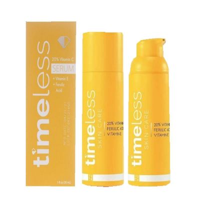 2x Tidlöst 20% C-vitamin + e ferulsyraserum 30ml