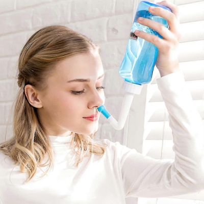 500ml nenäpesun puhdistusaine nenänpuhdistus aikuiset lapset Nenäsuoja Neti Pot