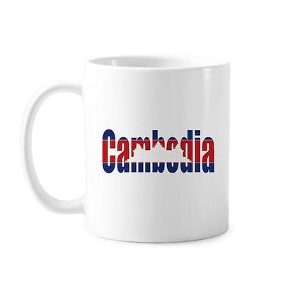 Cambodja Land Flag Navn Krus