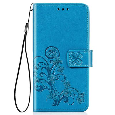 Foxdock Kompatibel med Xiaomi Redmi Note 9 Mobile Case Blå