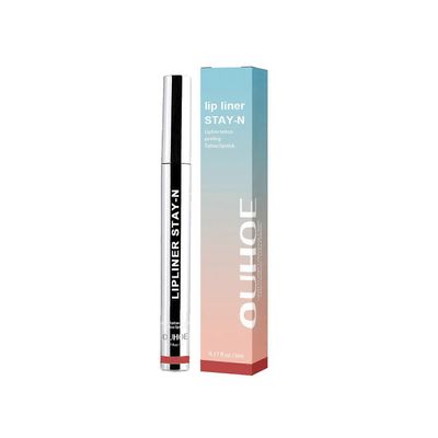 Lip Liner Stay-N - Kuori huultenrajauskynätatuointi, kuori huulitahra pois Claret