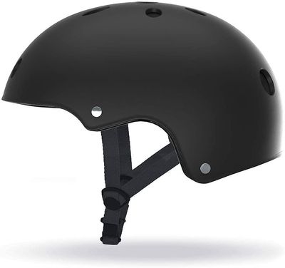Linkrunning Løbehjul/Hoverboard/Skøjte-/Rullehjelm Størrelse L (58-62 cm) Unisex Voksen, Sort Som vist As shown
