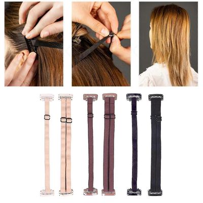 3x kasvojenkohotusnauhat pidikkeillä Stretch-kangas Nailon Näkymätön hiusnauha Facelift-laastari Hihnat Nostolaastari kasvojenkohotukseen Kasvot Si...