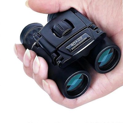 40x22 Hd Tehokkaat kiikarit 2000m pitkän kantaman taittuva Mini-teleskooppi Bak4 Fmc Optiikka Urheilun metsästykseen Ulkona Camping Travel