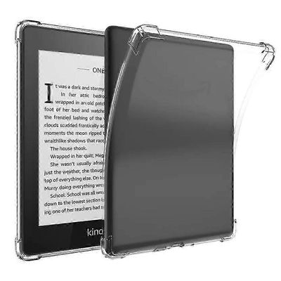 Kindle Paperwhite 12th 7 tuumaa 2024 läpinäkyvä kotelo Kindle Colorsoftille Pehmeä kansi Kindle PaperWhite 6 7" 2024: lle