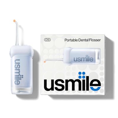 C10 Water Flosser – TravelFriendly, 95 päivän akku, 4 tilaa, 360° suutin (sininen)
