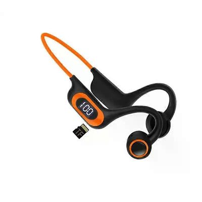 Bone Conduction bluetooth-yhteensopivat kuulokkeet IPX8 uinti IPX4 vedenpitävät kuulokkeet tukevat TF-kortin langattomia kuulokkeita Coral