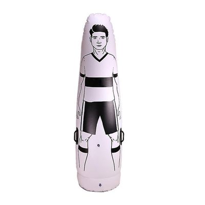 1.75m Voksen Oppblåsbar Fotball Trening Mål Keeper Tumbler Air Fotball Tog Dummy Verktøy Inflatable Wall