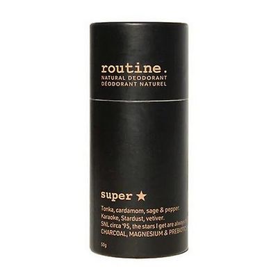 Routine Rutiininomainen Superstar-deodoranttipuikko, 50 grammaa