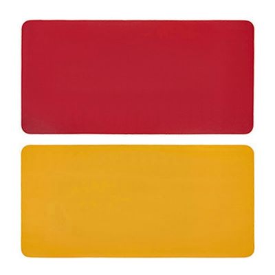 Suuri pöytälevy luistamaton nahkainen hiirimatto vedenpitävä kirjoitusmatto toimistoon/kotiin/pelaamiseen Viini punainen keltainen 90cm x 45cm