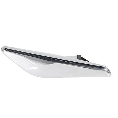 For -bmw X3 X4 F25 F26 13-17 Front venstre side Fender Lampe Cover Trim Sølv