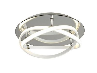 Inspired Lighting Inspireret mantra - Infinity WH - Flush Loft Lys 30W LED 3000K, 2500lm, hvid, hvid akryl