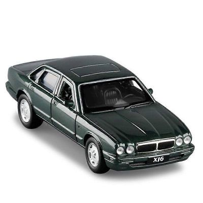 Huiyun 1:36 Jaguar XJ6 kevytmetalliautomalli painevalettu metalli klassiset ajoneuvot automalli korkea simulointikokoelma vedä takaisin lasten lelu...