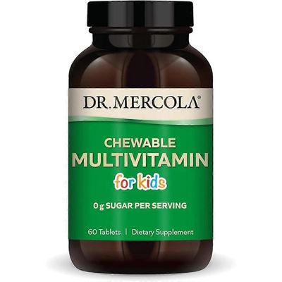 Dr. Mercola pureskeltava monivitamiini lapsille tabletit 60