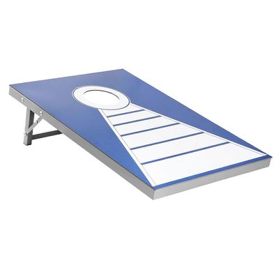 Succebuy Cornhole Set, 3x2 jalan maissireikäpelilaudat, alumiininen säänkestävä kannettava heittolauta, sisältää 8 säkkituolia