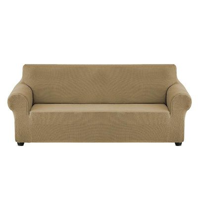 Eveltek Stretch Sofa Slipcover SofaBeskytter Små Tern Beige L