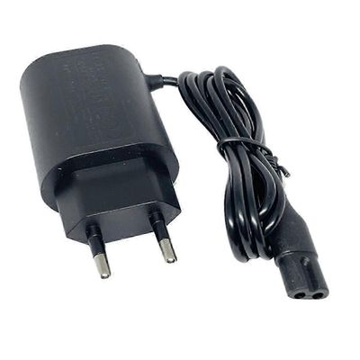 12V 0.4A korvaava parranajolaturi, joka sopii Braun-sarjan S3 S5 S7 S8 S9 parranajokoneen laturisovittimelle EU-pistoke Musta