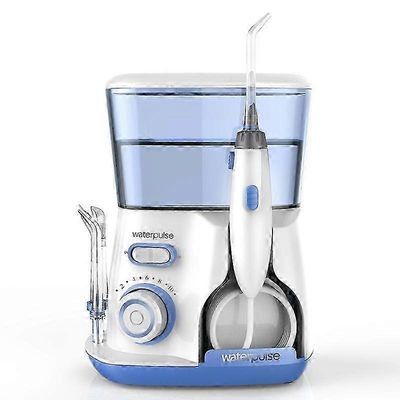 2025 Waterpulse V300 800ml Suun huuhtelulaite Hammaslanka Suuhygienia Vesilangan puhdistusaine EU Sininen