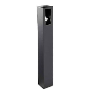 LEDS-C4 Lighting Måde 1 Lys Udendørs Høj Pullert Lyse Urban Grey IP65, GU10