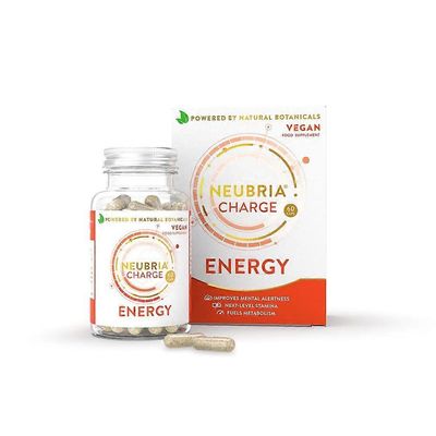 Neubria Charge Energy Vegan 60 kapselia