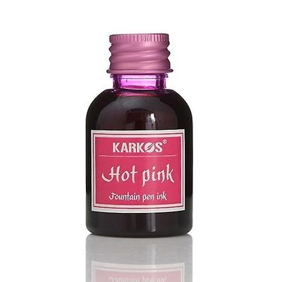 Bricks Masons Fountain pen blæk farverige blæk 30ml Lys pink