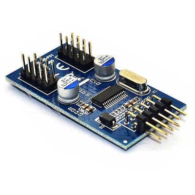 9pin USB-header han 1 til 2/4 Kvindelig forlængerkabelkort Desktop 9pin Usb Hub Usb 2.0 9 Pin Connec