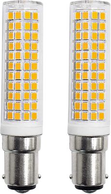 B15D LED-polttimot 8W Vastaava 90W 80W 75W Lämmin valkoinen B15 Pohja 910lm 220V 230V 3000K-HY
