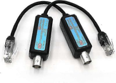 Shxx 1 pari passiivinen extender Ethernet koaksiaalin yli 1 kanava, IP-verkko koaksiaalilähetin Ip-verkkomuunnin sopii cctv-kameraan Utp Rg59 / Rj4...