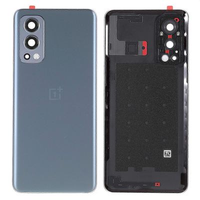 OnePlus Nord 2 5G OEM -akun takakansi takaoven kotelo kameran linssirenkaan suojuksella Monivärinen Grey