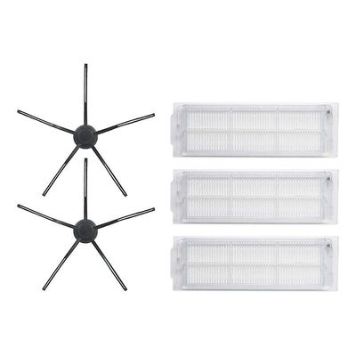 5pcs Fejemaskine Side Brush Filter Kits til Mijia støvsuger husholdningsartikler Apppliance Dele Re