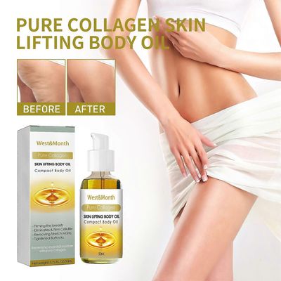 2025 Uusin malli Pure Collagen Skin Lifting Body Oil, kiinteyttävä appelsiininkuorinta estävä