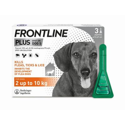 Frontline Plus S Dog 3 pipettiä